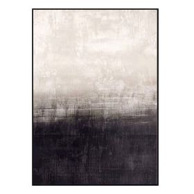 Handmade Abstract Oil Painting Wall Art Modern Black and White Minimalist On Canvas Home Decoration For Living Room No Frame