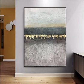 Handmade Top Selling Abstract Oil Painting Wall Art Modern Minimalist Bright Color Texture Picture Canvas Home Decoration For Living Room No Frame