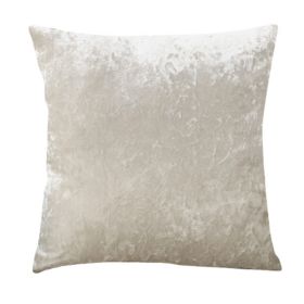 Ice Velvet Pillow Cushion Bedroom (Option: Offwhite-Pillow case-30x50cm)