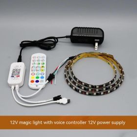 Programmable Led Atmosphere Rhythm Voice-controlled Dynamic Light Strip (Option: 30-12v 500mm)